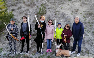 Tir 3D en campagne pour nos jeunes archers
