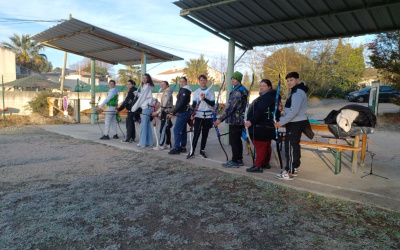 Entrainement de samedi matin sous le givre